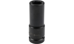 1" Dr. Deep Impact socket (L120mm) - 24mm