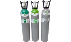 Dujų balionas (EURO PH 250 BAR) (angliarūgštė CO₂) (užpildytas) - 10 l