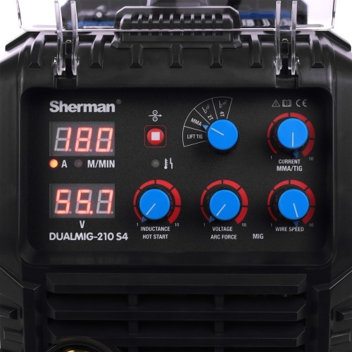 Inverterinis suvirinimo aparatas Sherman DUALMIG 210 S4