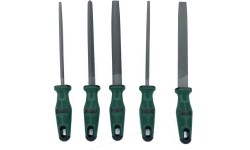 Steel files set 5pcs 200mm