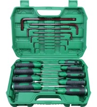 Screwdriver set 18pcs (pl./PH/torx)
