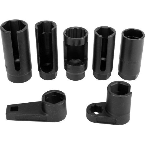 1/2" Dr. Oxygen sensor socket set 7pcs