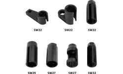 Galvučių lambda zondui rinkinys 1/2'' 7vnt.