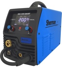 Inverterinis suvirinimo aparatas Sherman MIG 200 SMART