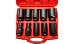3/4" Prailgintų smūginių galvučių rinkinys (19-41mm) 10vnt.