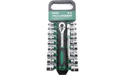 Galvučių rinkinys 3/8'' 20vnt.