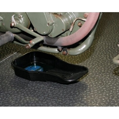 Oil drain pan for motorcycle (plastic) 2.5l