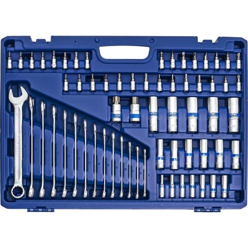 1/4" + 3/8" + 1/2" Dr. Socket wrench set 218pcs.