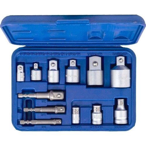 1/4" + 3/8" + 1/2" + 3/4" Dr. Adapter set 12pcs.