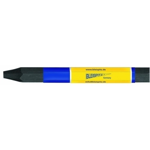 Kreidelė su etikete, Ø12mm, 120mm, 1vnt -  Juoda 