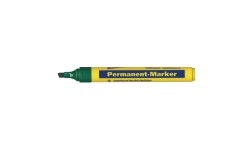 Marker, permanent, crossed 1-5mm, 1pc -  Žalia 