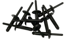 Plastic rivets 10pcs - 5.0 x 15.8 mm
