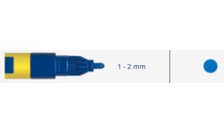 Bleispitz Industrial paint markers - fine 1-2mm 3ml -  Mėlyna 