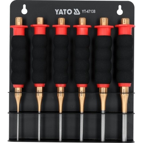 Pin punch set 6pcs