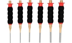 Pin punch set 6pcs