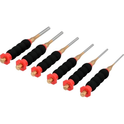 Pin punch set 6pcs