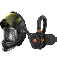 Welder's helmet FORBY® E9 with PAPR air filtration system