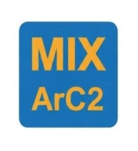 Dujų papildymas MIX (98%Ar+2%CO2) - 8 l (ypač tinka nerūdijančiam plienui virinti)