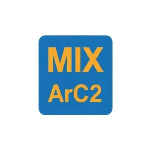 Dujų papildymas MIX (98%Ar+2%CO2) - 8 l (ypač tinka nerūdijančiam plienui virinti)