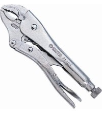 Suspaudimo replės išlenktos - 7", L175mm