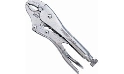 Suspaudimo replės išlenktos - 7", L175mm