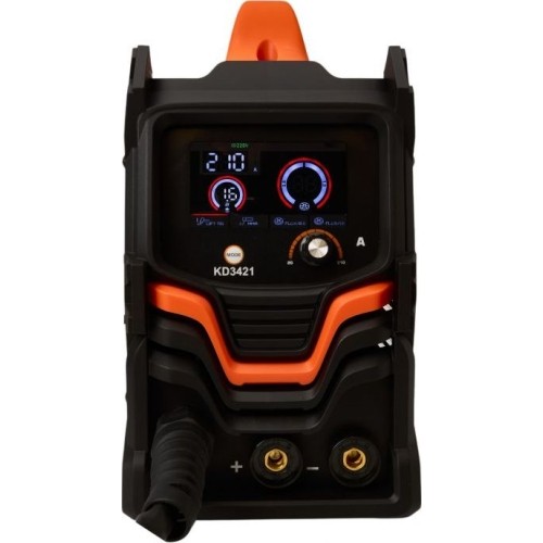 Inverterinis suvirinimo aparatas KD 220 TIG LIFT / MMA / MIG flux (suvirinimui be dujų)
