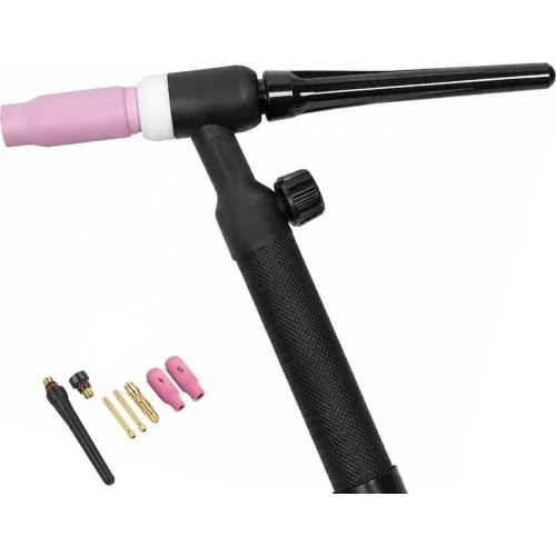 Welding torch KD T17 with valve  - 4 meters