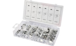 Aluminium nut rivets M3-M10, 150pcs