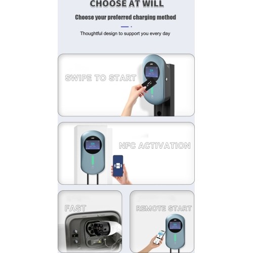 EV charger 22kW 32A TYPE2 WiFi BT