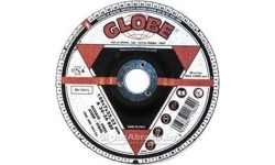 Pjovimo diskas Globe 125x22.2, juodam metalui - 6.0mm