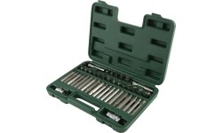 Keičiamų antgalių rinkinys (IMBUS, TORX,SPLINE) 42vnt