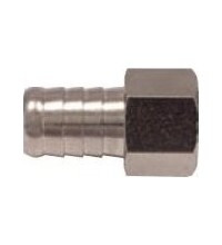 Adapter from internal thread - 1/4" - 10mm