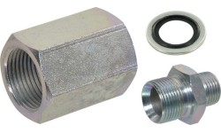 Universal joint for hydraulic equipment 3/8"-1/4"