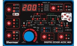 Inverterinis suvirinimo aparatas DIGITIG 225GD AC/DC MIX