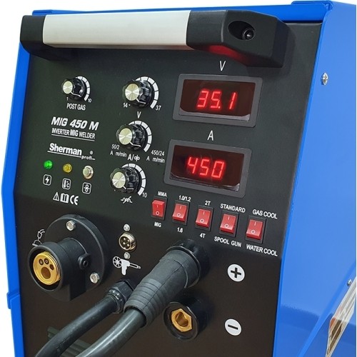 Inverterinis suvirinimo aparatas Sherman MIG 450M/4R