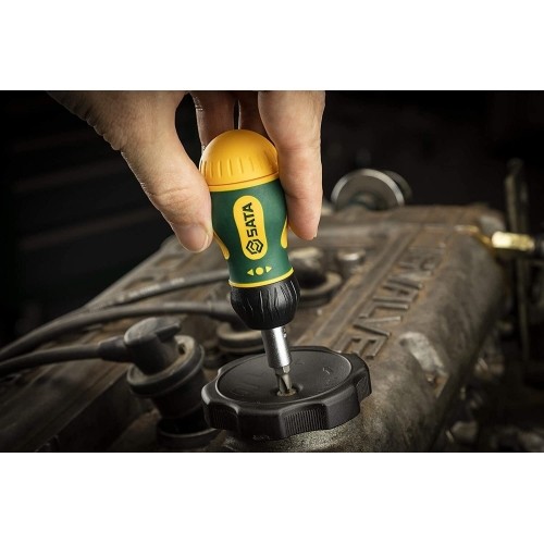 Screwdriver with interchangeable bits (7pcs)