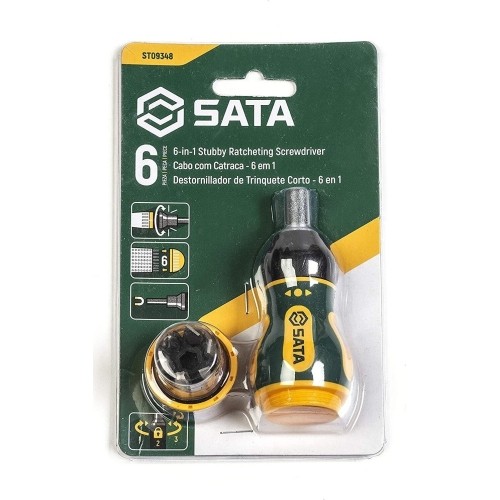 Screwdriver with interchangeable bits (7pcs)
