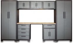 Garage cabinet combo