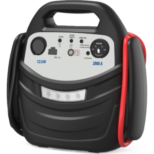 Daugiafunkcinis paleidėjas-įkroviklis 12/24V 1200/2400A 36Ah