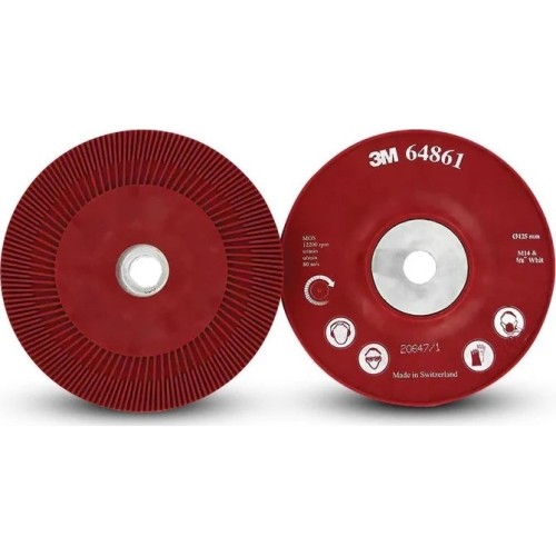 Atraminis padas 3M fibro diskams 125mm M14