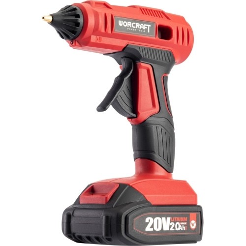 Akumuliatorinis klijų pistoletas WORCRAFT 20V LI-ION