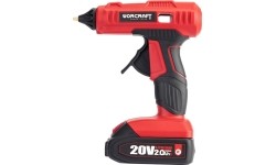 Akumuliatorinis klijų pistoletas WORCRAFT 20V LI-ION