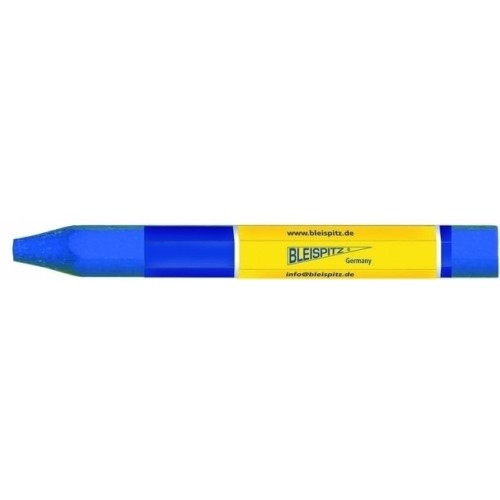 Kreidelė su etikete, Ø12mm, 120mm, 1vnt -  Mėlyna 