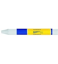 Kreidelė su etikete, Ø12mm, 120mm, 1vnt -  Balta 