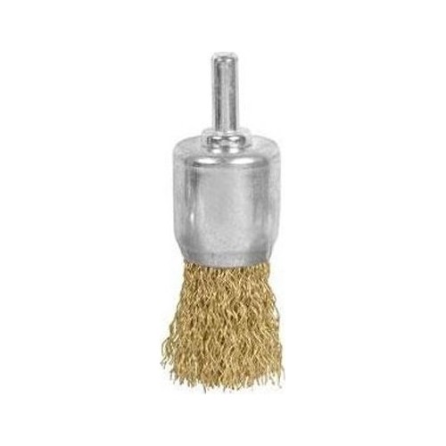 End type, crimped wire brush, 25mm