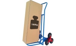 Sulankstomas sandėlio ir transportavimo laiptinis vežimėlis 0101