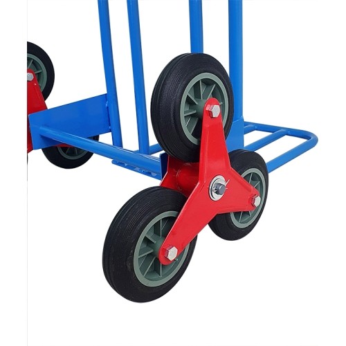 Folding warehouse and transport stair trolley 0101