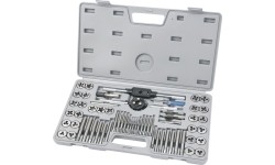 Taps and dies set 60pcs M3-M12, SAE