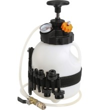 Manual transmission oil pump with ATF filler system