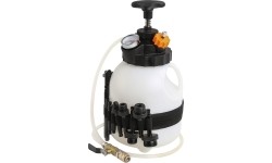 Manual transmission oil pump with ATF filler system